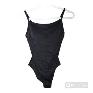 Black Women's One Piece Swimsuit